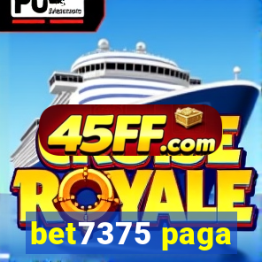 bet7375 paga